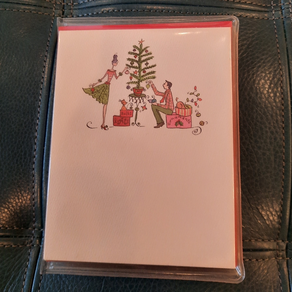 Christmas invitations with envelopes